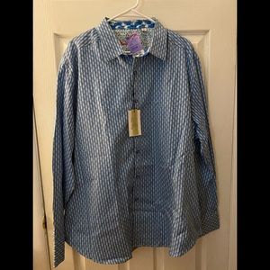 Men’s Robert Graham Size 3XL Long Sleeve Shirt